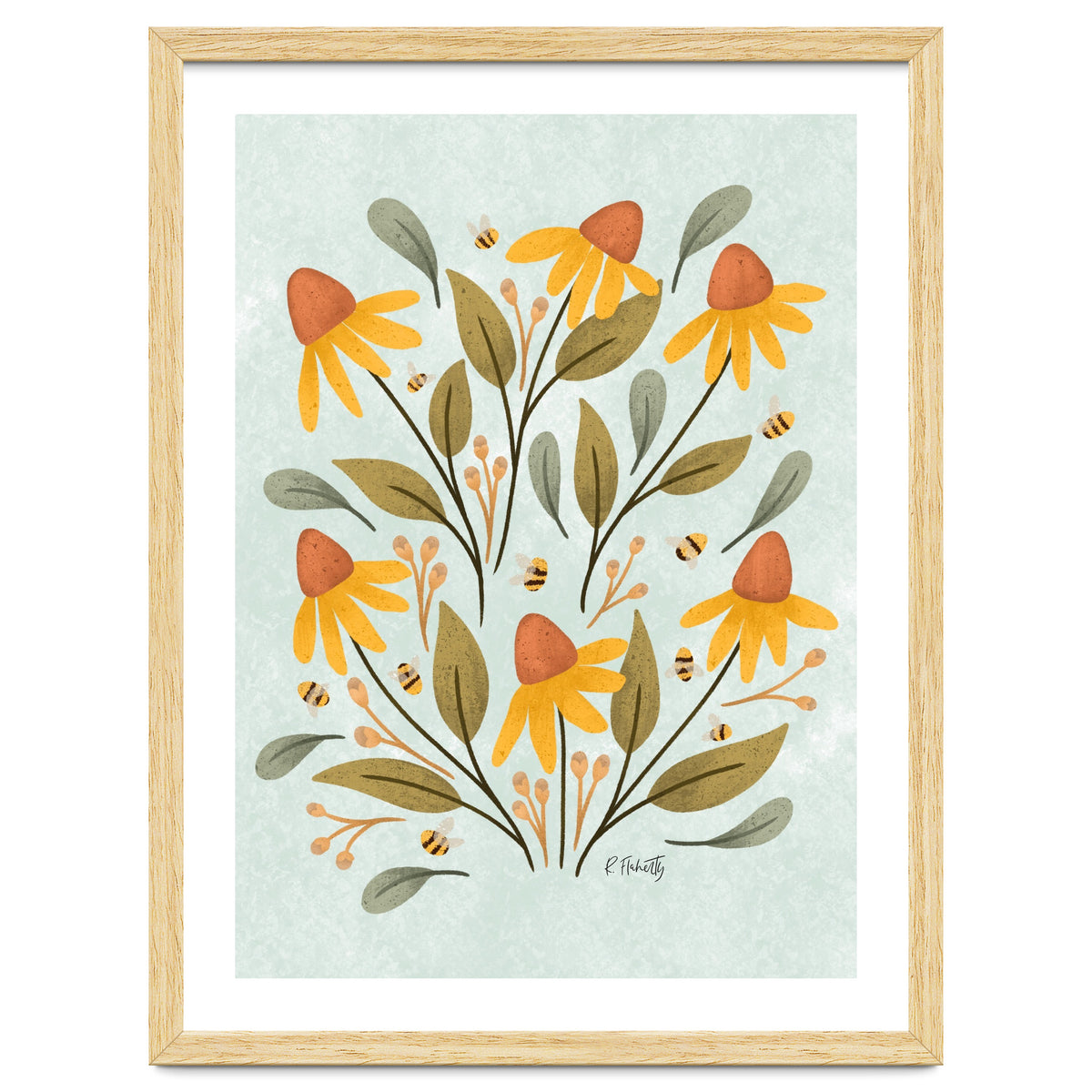 Daisies and Bumblebees