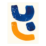 Blue Umbrella For A Yellow Banana (Print Only) thumbnail