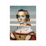 Rafael Portrait of Young Woman with Unicorn & Liz Taylor (Print Only) thumbnail