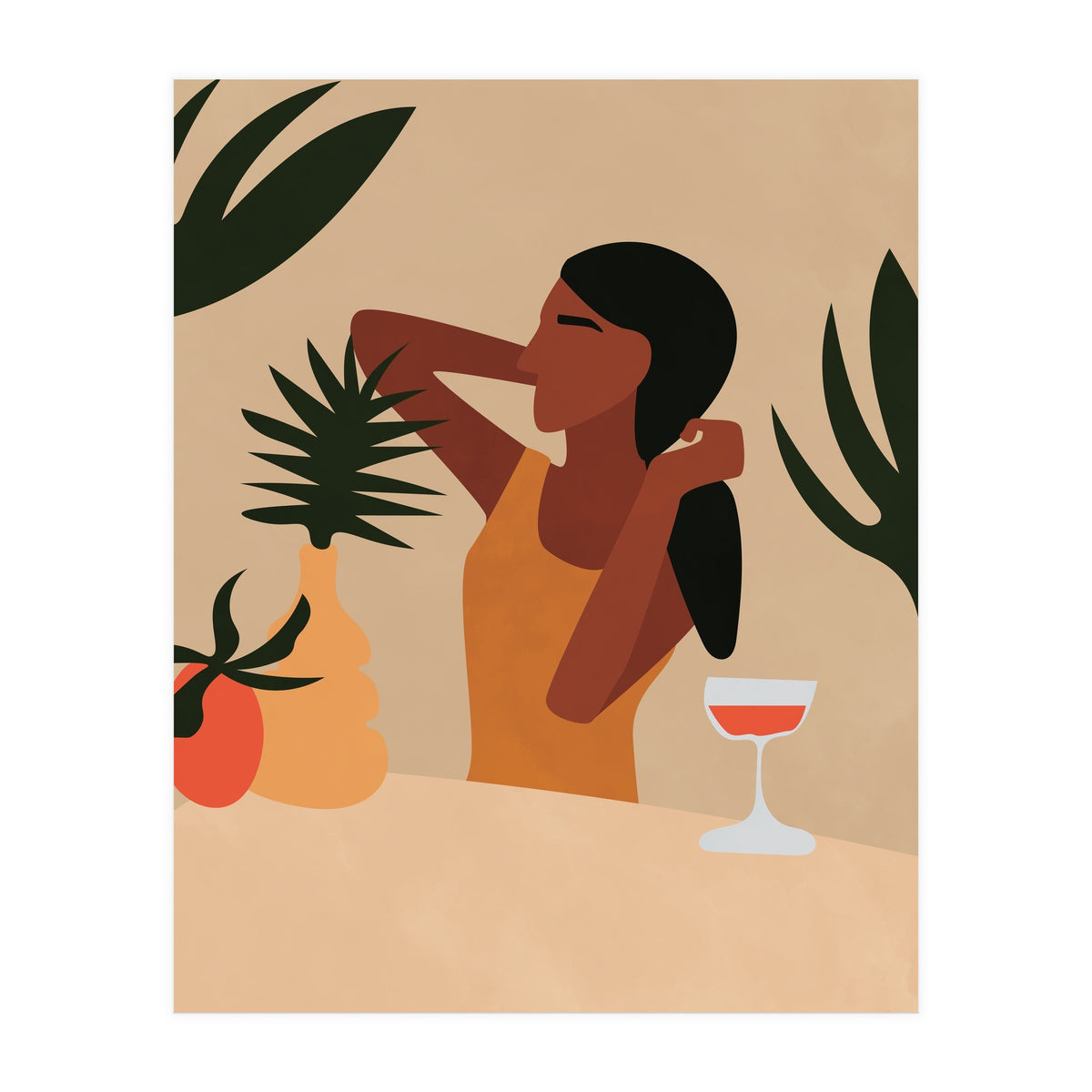 Tropical Girl (Print Only)