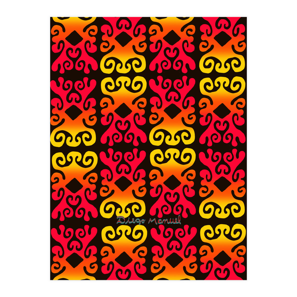 Tapiz Perfiles 2023 5 (Print Only)