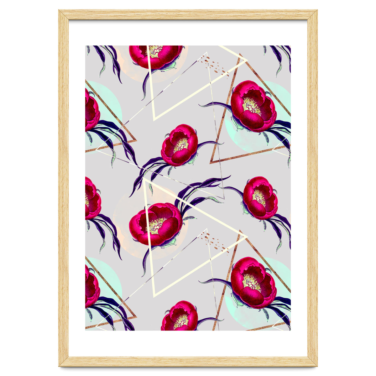 Flowery blooming with geometric II