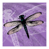 Blue dragonfly vector (Print Only) thumbnail