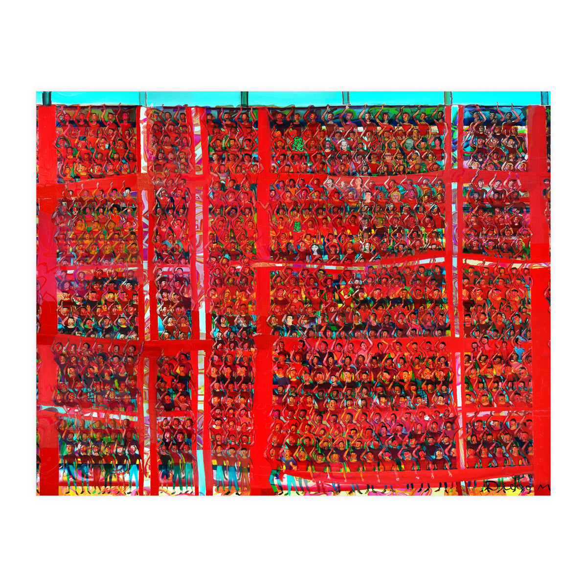 Gran Hinchada Roja 15 (Print Only)