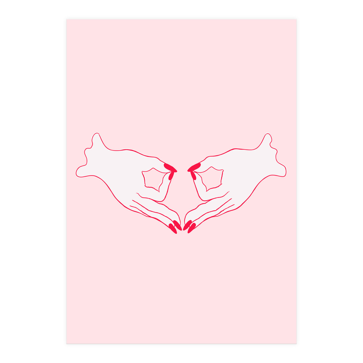 Feminist gang sign (Print Only)