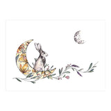 Bunny on the Moon  (Print Only) thumbnail
