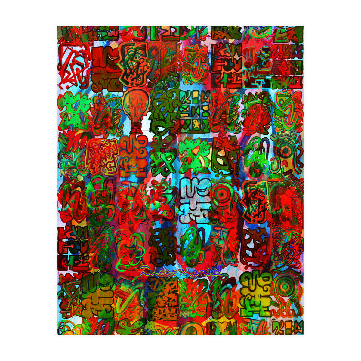 Graffiti Digital 2022 385 (Print Only)