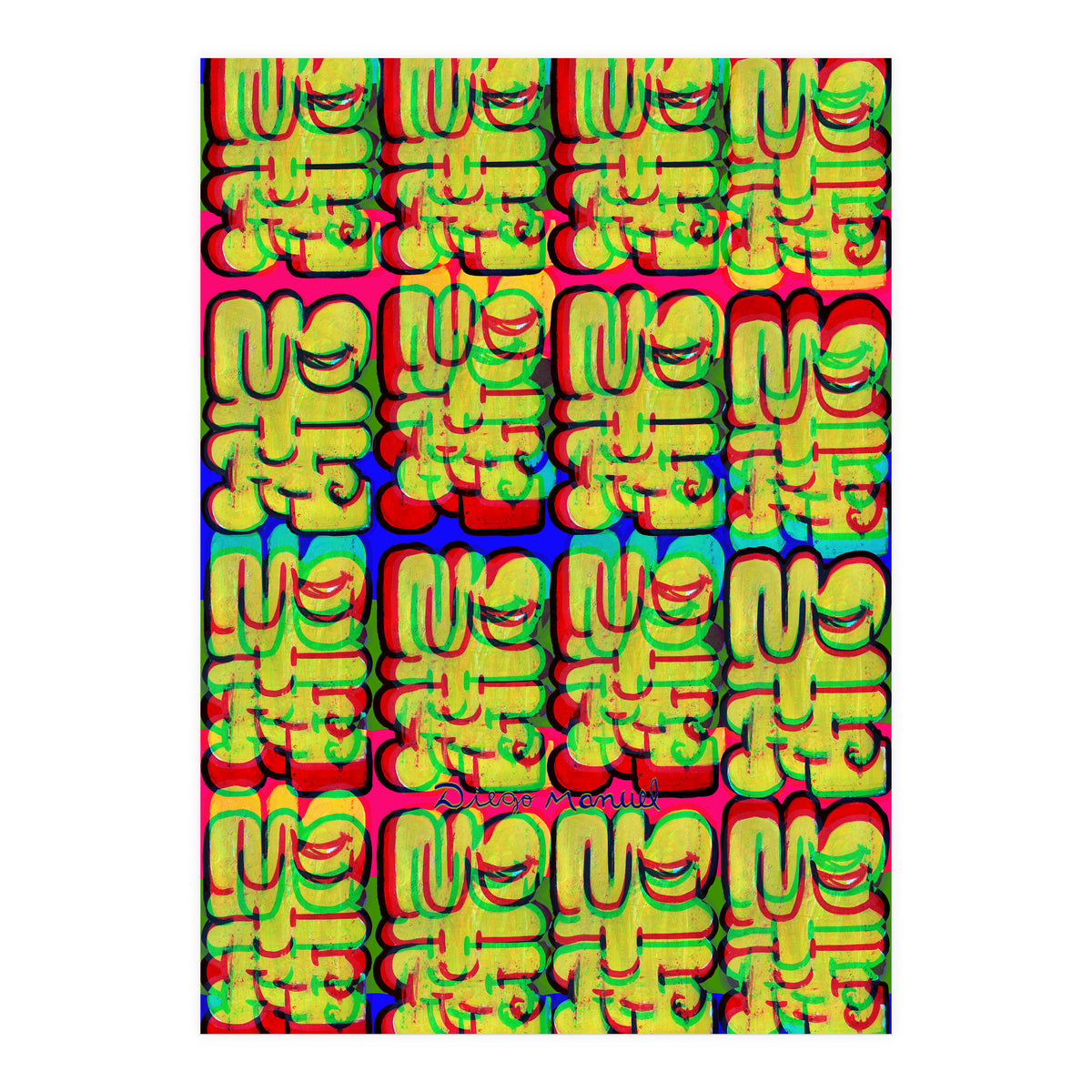 Graffitis 2021 Tapiz 119 (Print Only)