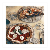 Pizza And Calzone (Print Only) thumbnail