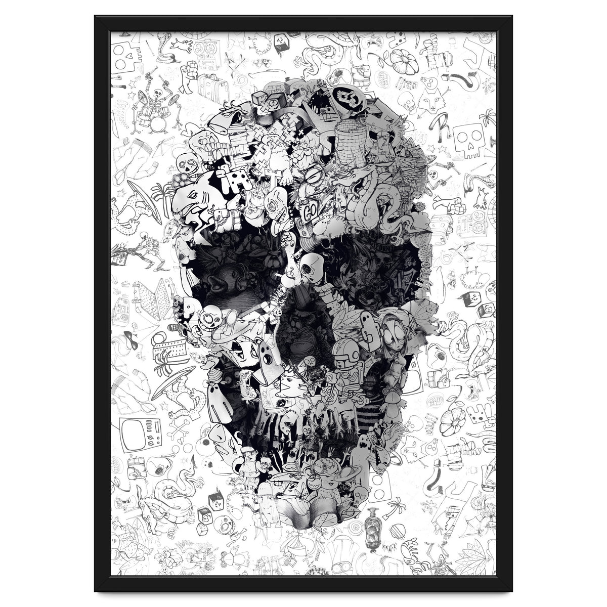 Doodle Skull