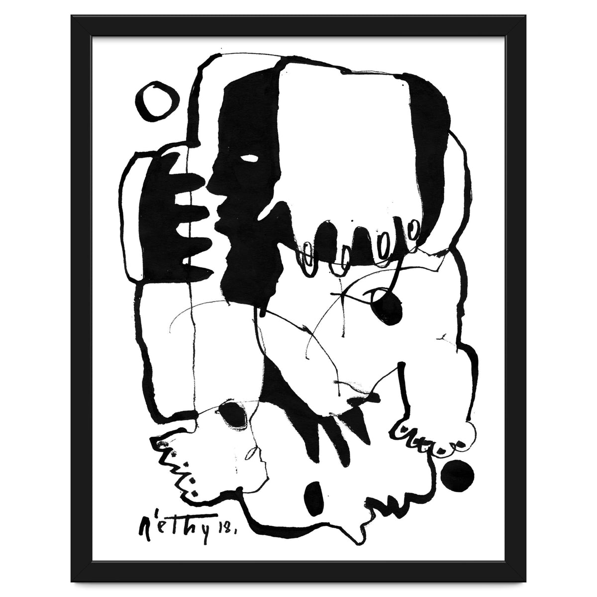 Everlasting Fight - b&w