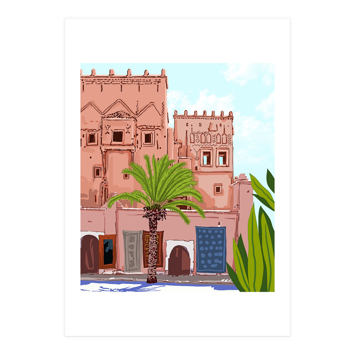 Life In Morocco  (Print Only)