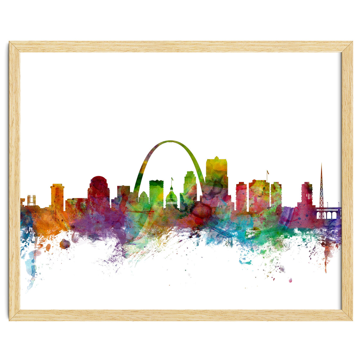 St Louis Missouri Skyline