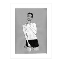 Untitled #42 - Man in black shorts (Print Only)