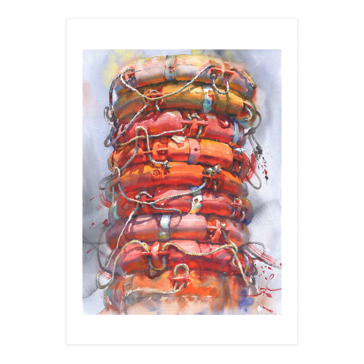 life buoys (Print Only)