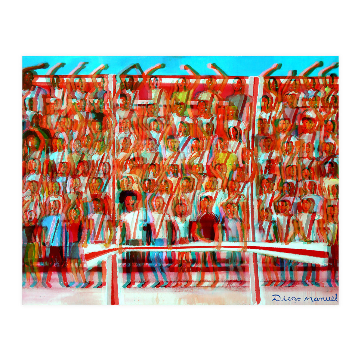 Hinchada De La Banda Roja 3 (Print Only)