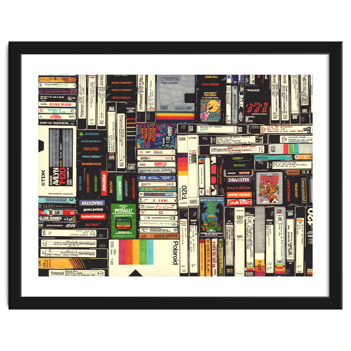 Cassettes, VHS & Atari