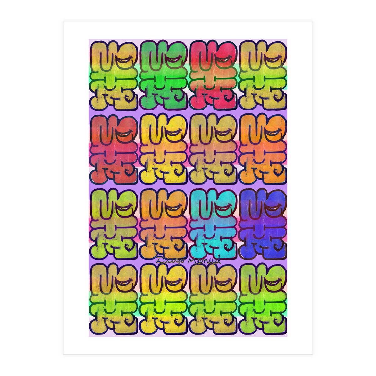 Graffitis 2021 Tapiz 98 (Print Only)