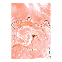 Coral Blush Marble (Print Only)