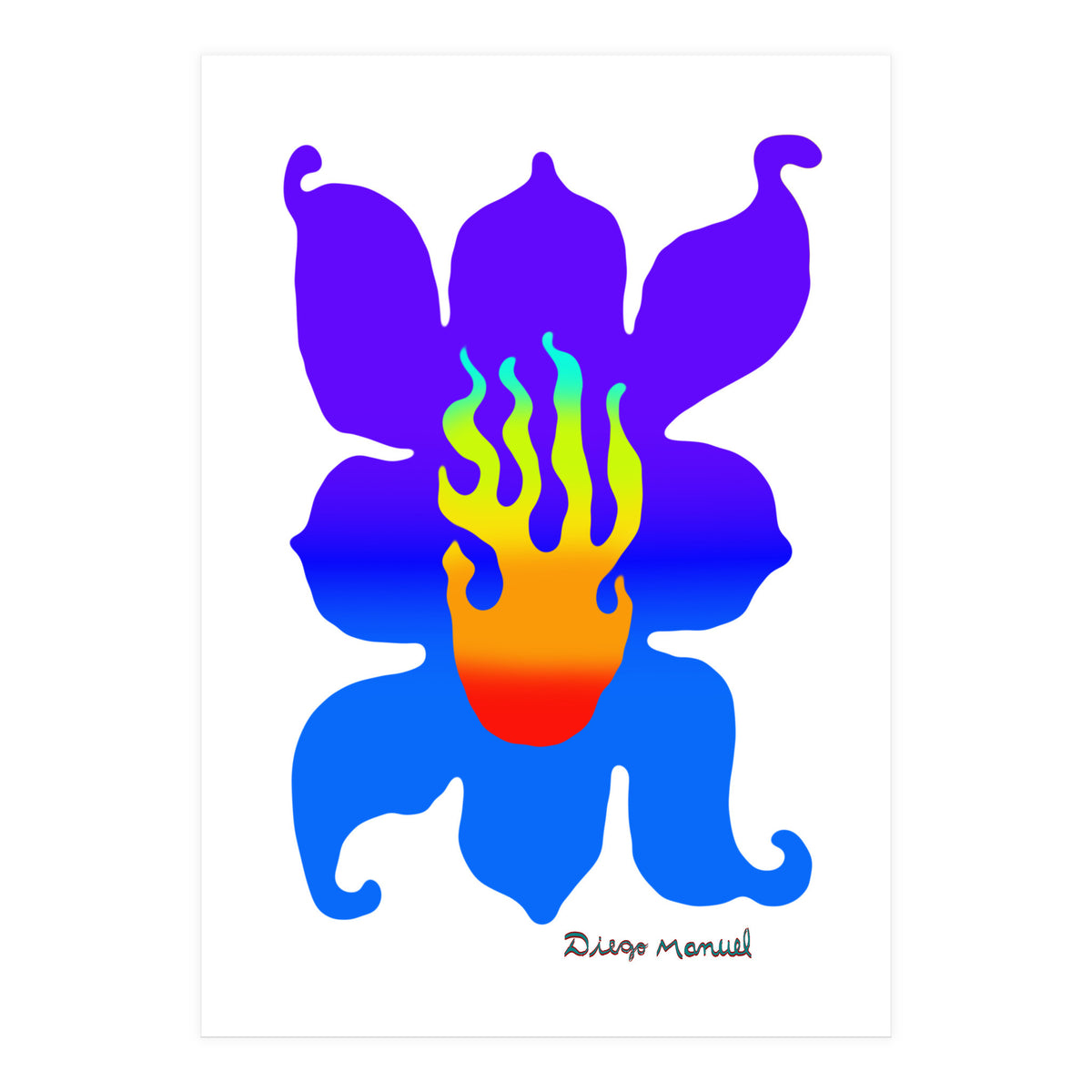 Fuego 113 Copia (Print Only)