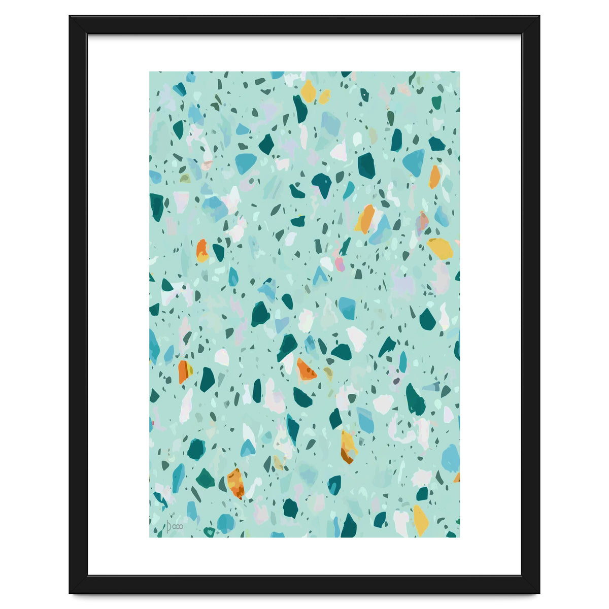 Blue Terrazzo