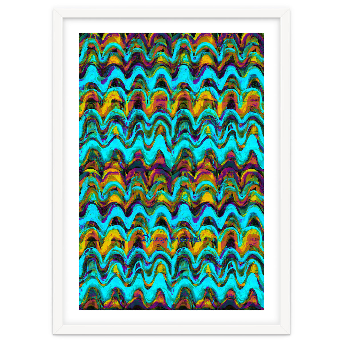 Pop abstract color full