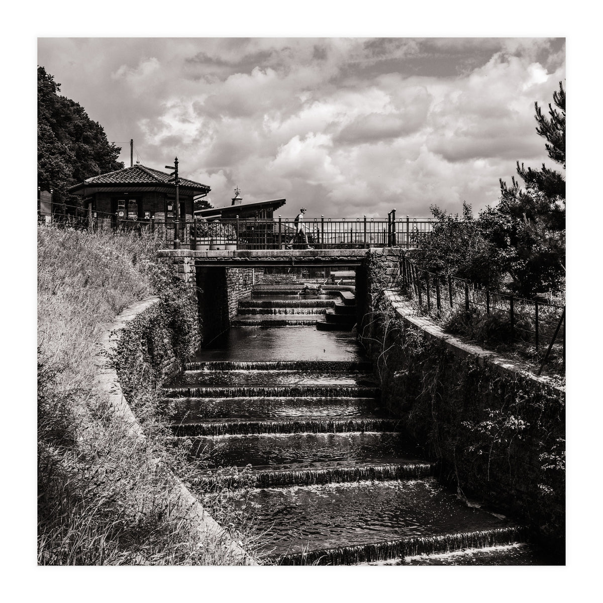 Crossing the Weir (Print Only)