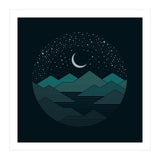 Between The Mountains And The Stars (Print Only) thumbnail