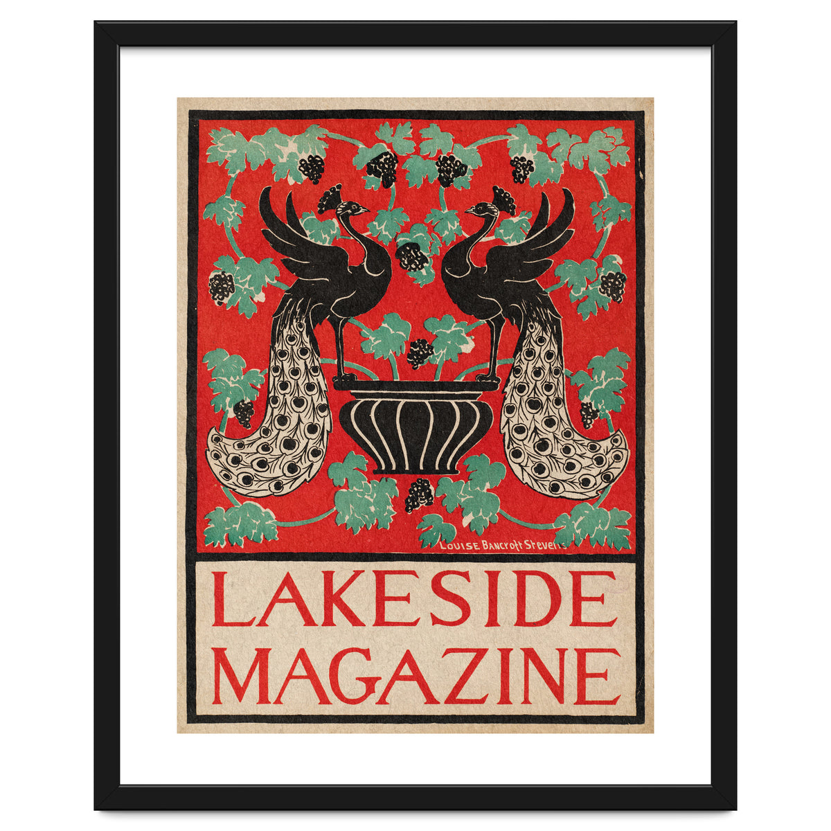 Lakeside Magazine (With Peacocks)