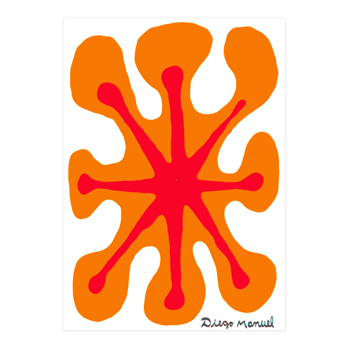 Fuego 92 Copia (Print Only)