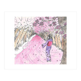 Cherry Blossom Flurry (Print Only) thumbnail