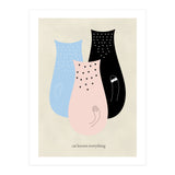 cat knows everything (Print Only) thumbnail