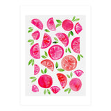 Watercolor Grapefruit (Print Only) thumbnail