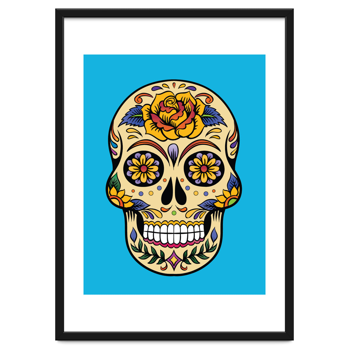 Colorful Skull II
