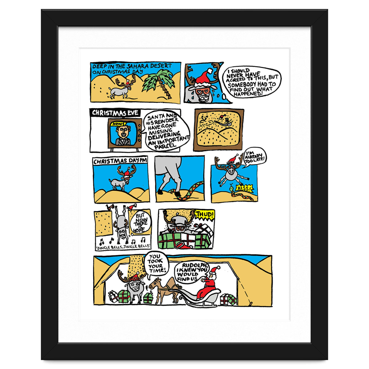 Reindeer in the Sahara