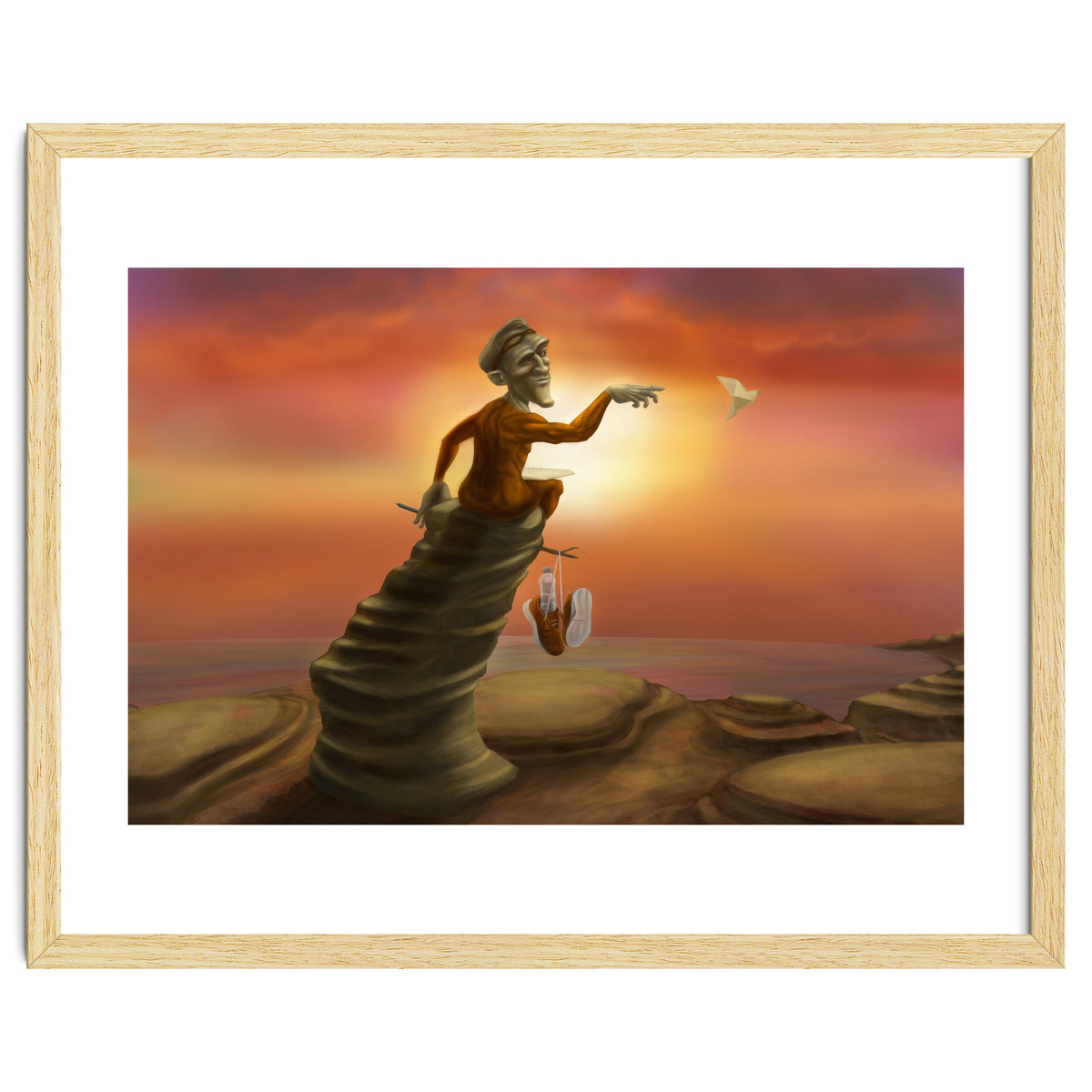 Superhero on a break