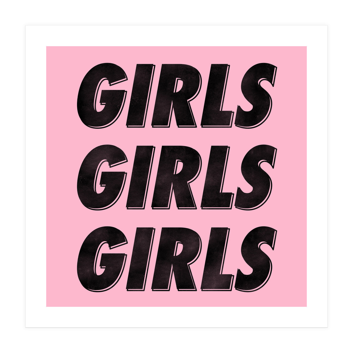 Girls Black and Red (Print Only)