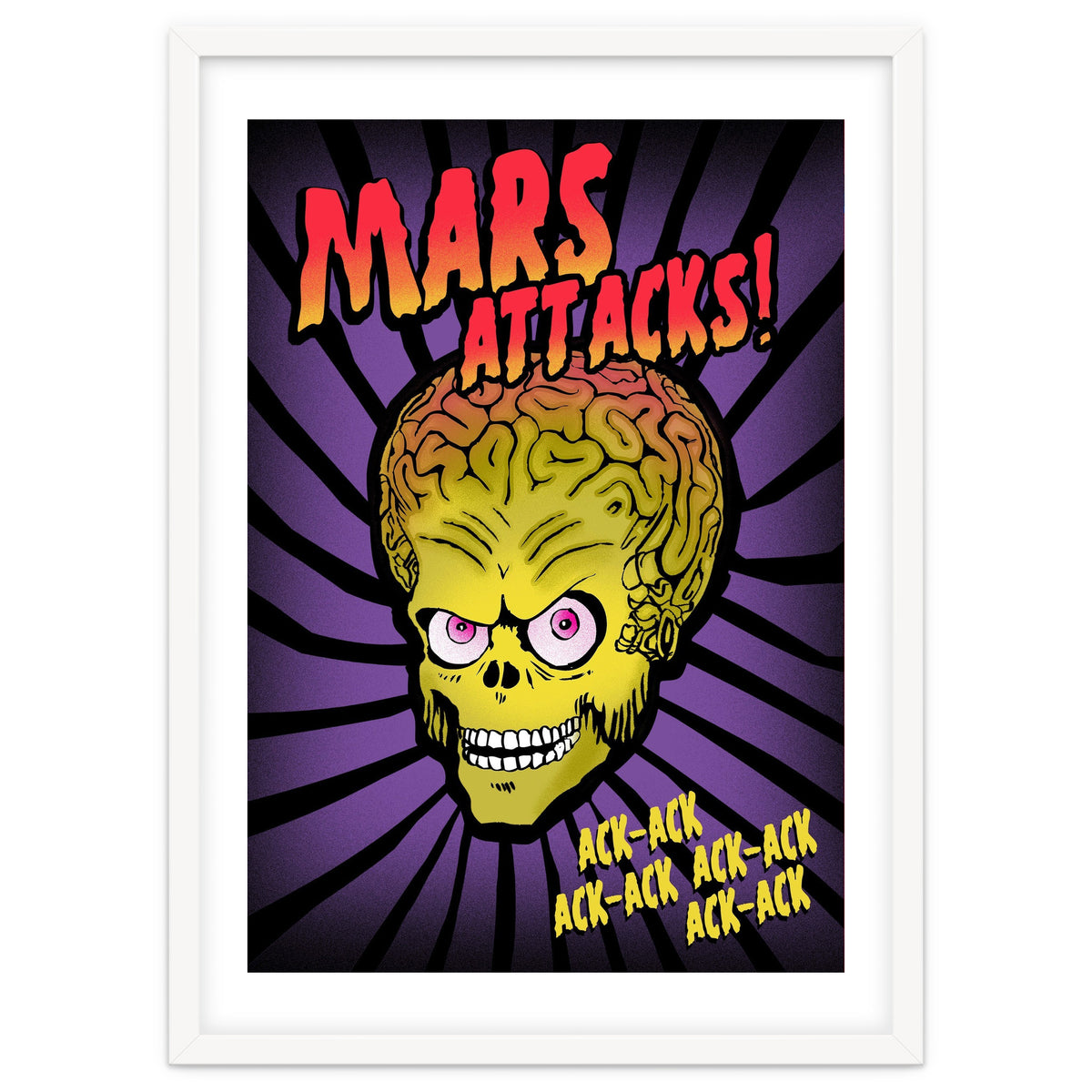Mars Attacks movie poster