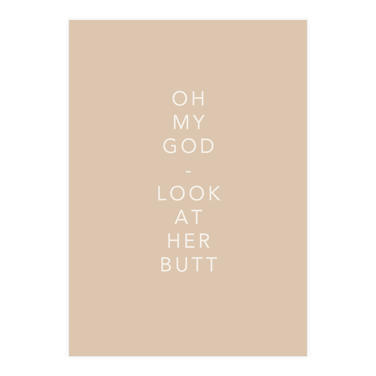 HER BUTT (Print Only)