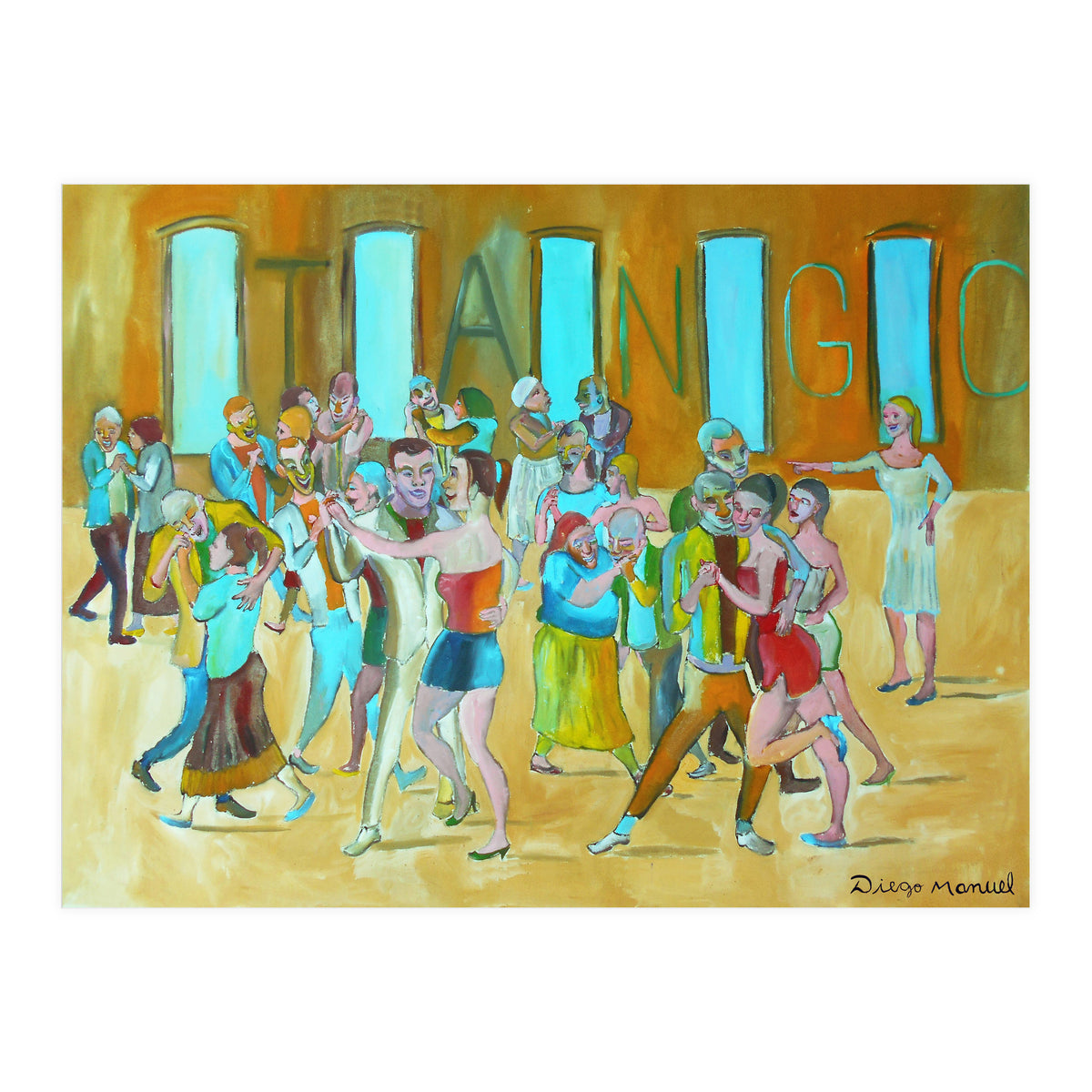 Academia De Tango (Print Only)