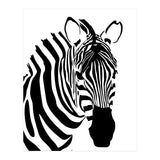 Zebra Stripe - Monochrome (Print Only) thumbnail