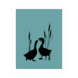 Geese lovers (Print Only) thumbnail