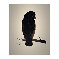 Owl Minimalist Picture (Print Only)