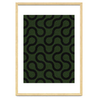 My Favorite Geometric Patterns No.33 - Deep Green