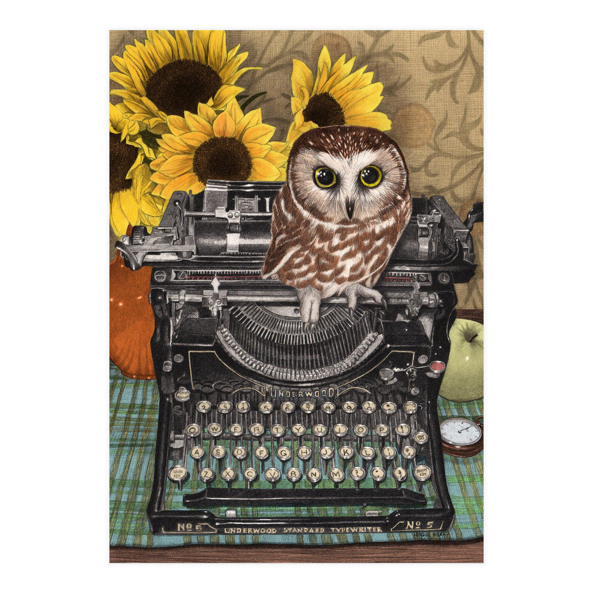 Office Owl (Print Only)