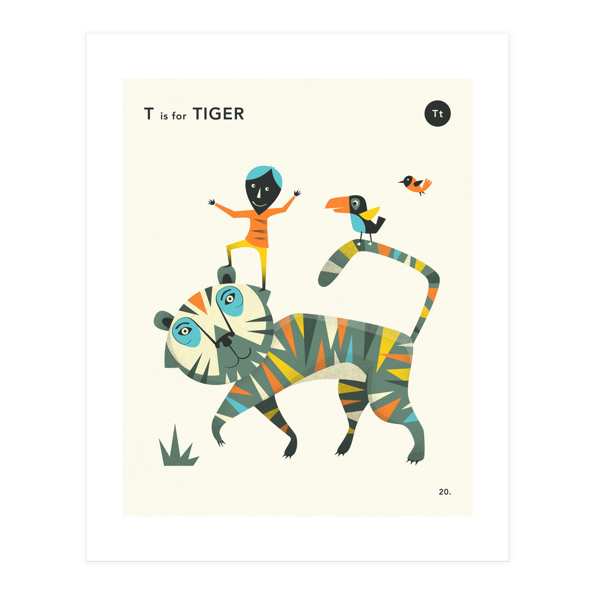 T Is For TIGER (Print Only)