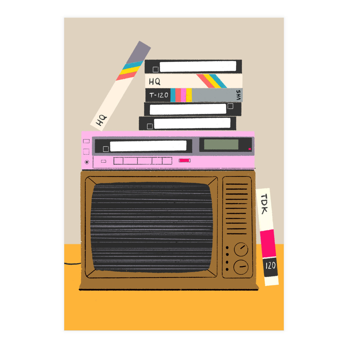 Vhs Nostalgia (Print Only)