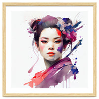 Watercolor Modern Geisha #5