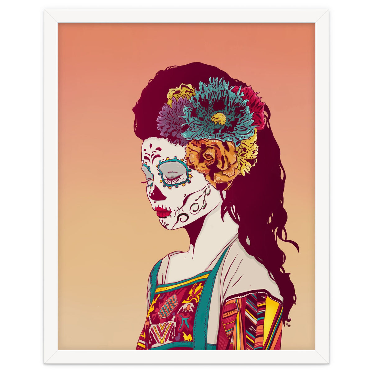 Mexican Skull Lady