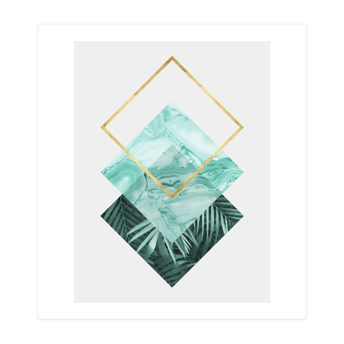 Botanical and geometric VI (Print Only)
